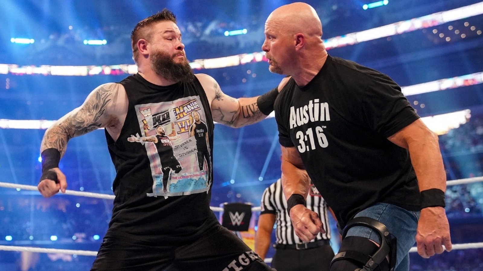 Steve Austin recuerda 'Uncharted Waters' de WWE WrestleMania Match con Kevin Owens