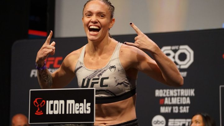 Tainara Lisboa tuvo que aprender 'Cómo caminar nuevamente' en la montaña rusa emocional antes de regresar de UFC