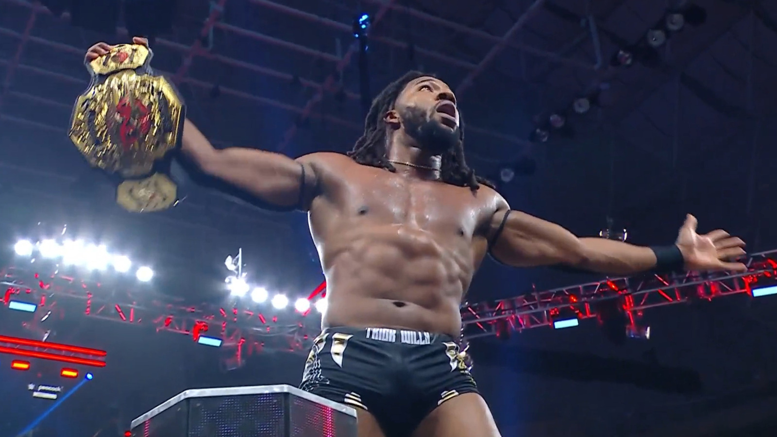 Trick Williams derrota a Joe Hendry, gana el campeonato mundial de TNA en WWE NXT Battleground