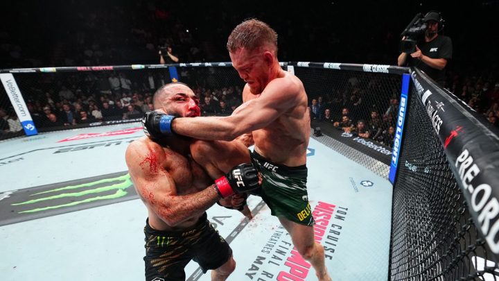 UFC 315 Bonos: Jack della Maddalena, Belal Muhammad Gane Fight of the Night for Epic Title Clash