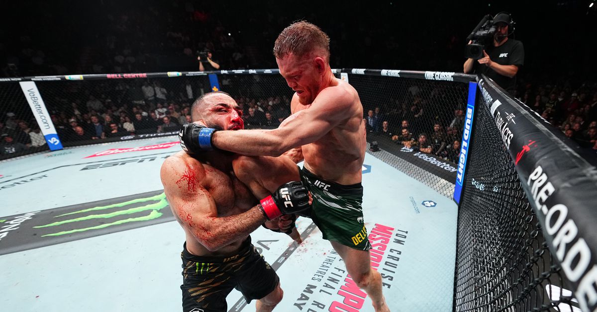 UFC 315 Bonos: Jack della Maddalena, Belal Muhammad Gane Fight of the Night for Epic Title Clash