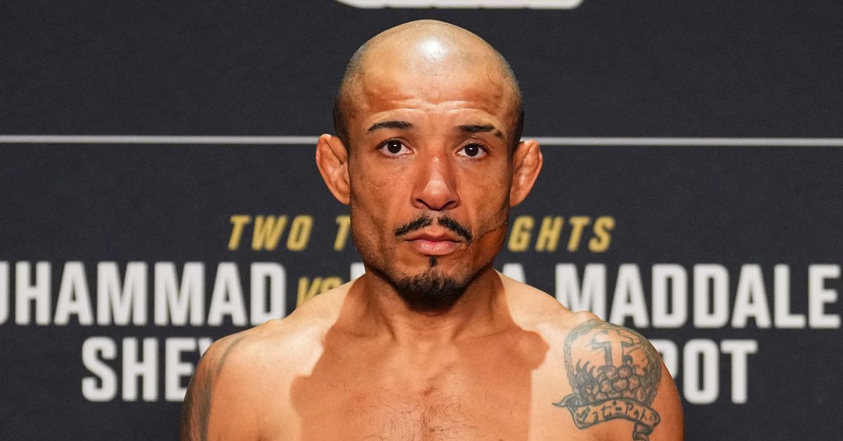 UFC 315 Resultados de pesaje: las luchas de José Aldo conducen a un cambio en el peso contratado