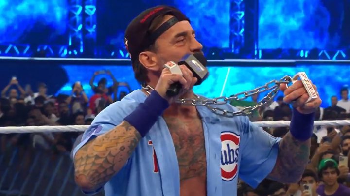 CM Punk llega a la WWE Smackdown como 'Word Life' John Cena, deja caer el rap en el oponente noc