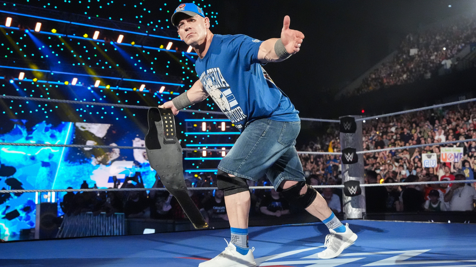 Chelsea Green describe la reacción del esposo a WWE Smackdown Shout-Out de John Cena