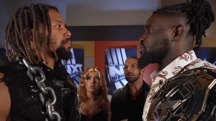 El ganador de WWE LFG recibe un disparo en el campeón de NXT Oba Femi