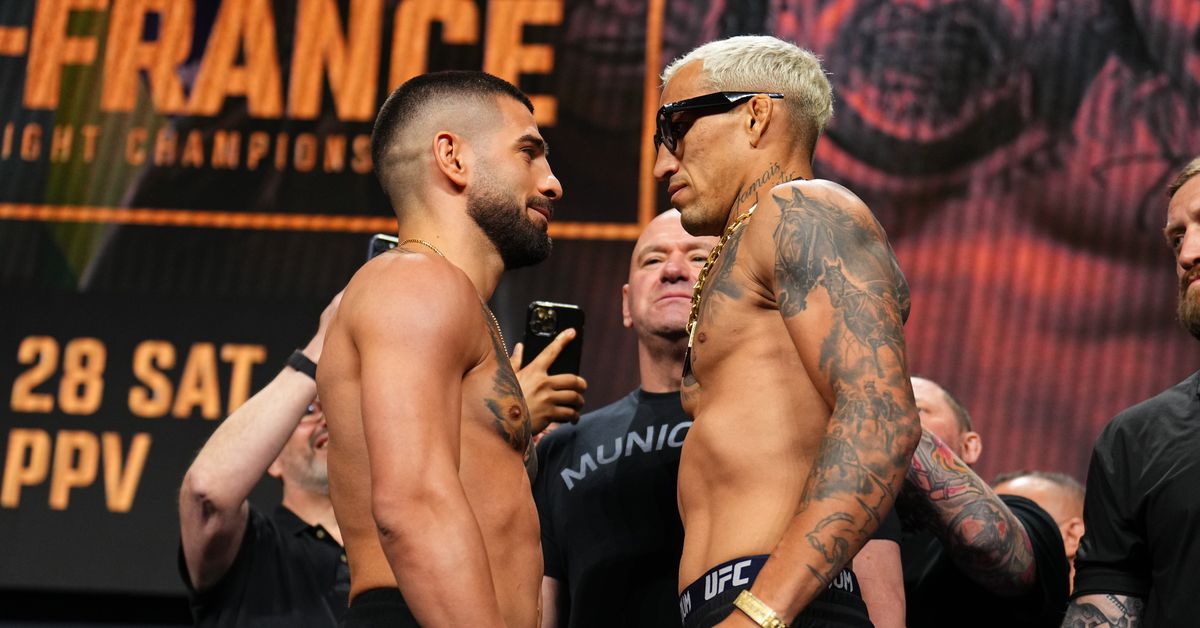 Ilia Topuria promete 'dominación' en UFC 317 después del ardiente enfrentamiento final con Charles Oliveira