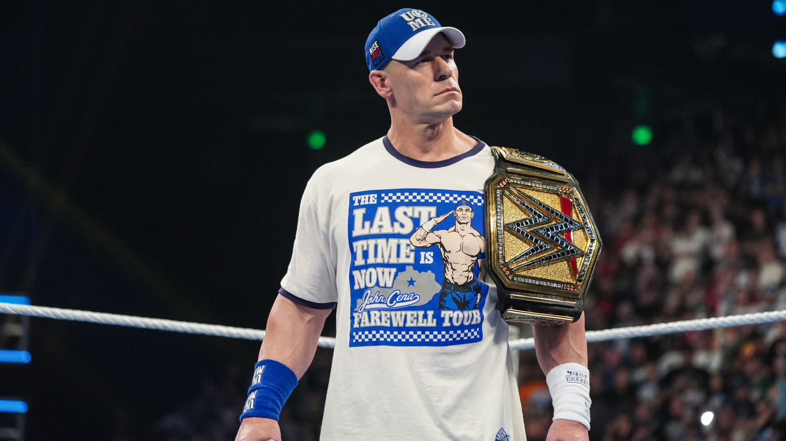JOHN CENA FUESTO FELEB FAVORITO para retener el título de la WWE indiscutible en Night of Champions
