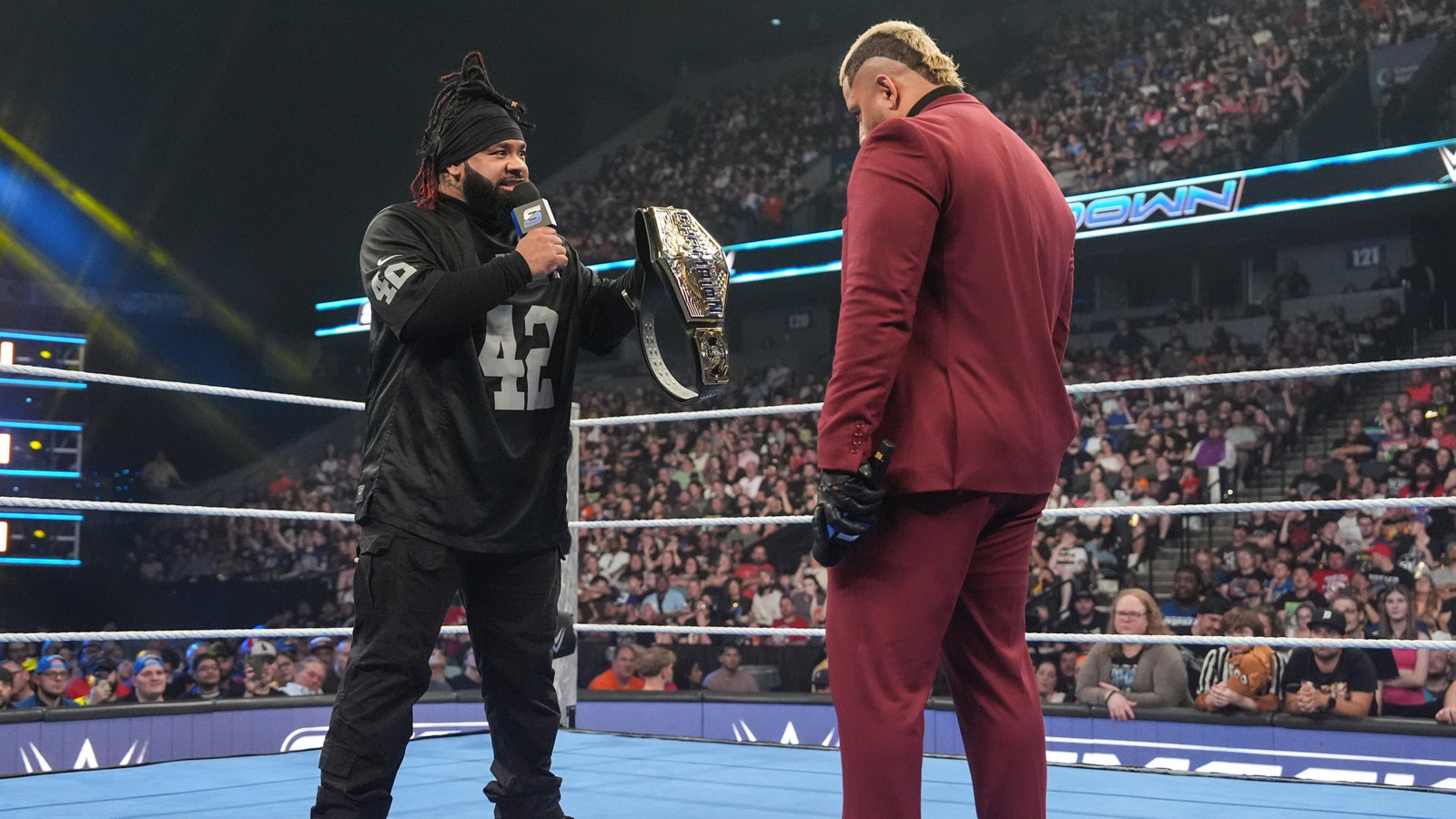 Jacob Fatu vs. SOLO SIKOA para el título estadounidense masculino de la WWE agregado a Night of Champions Card