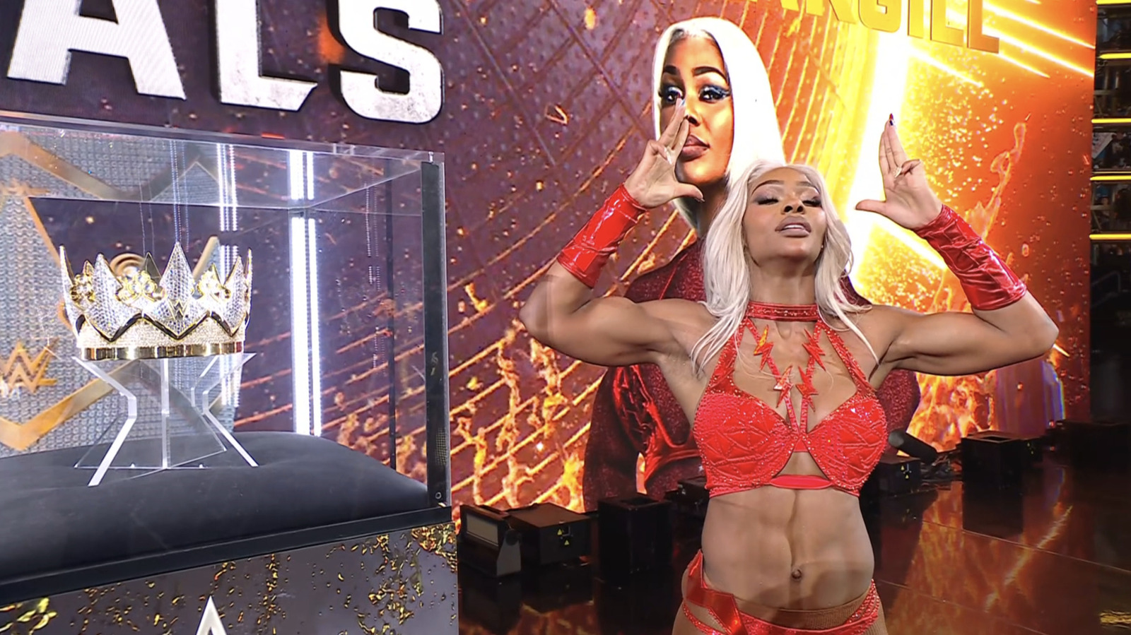 Jade Cargill gana la semifinal Qotr en WWE Raw, se enfrentará a Asuka en la noche de campeones