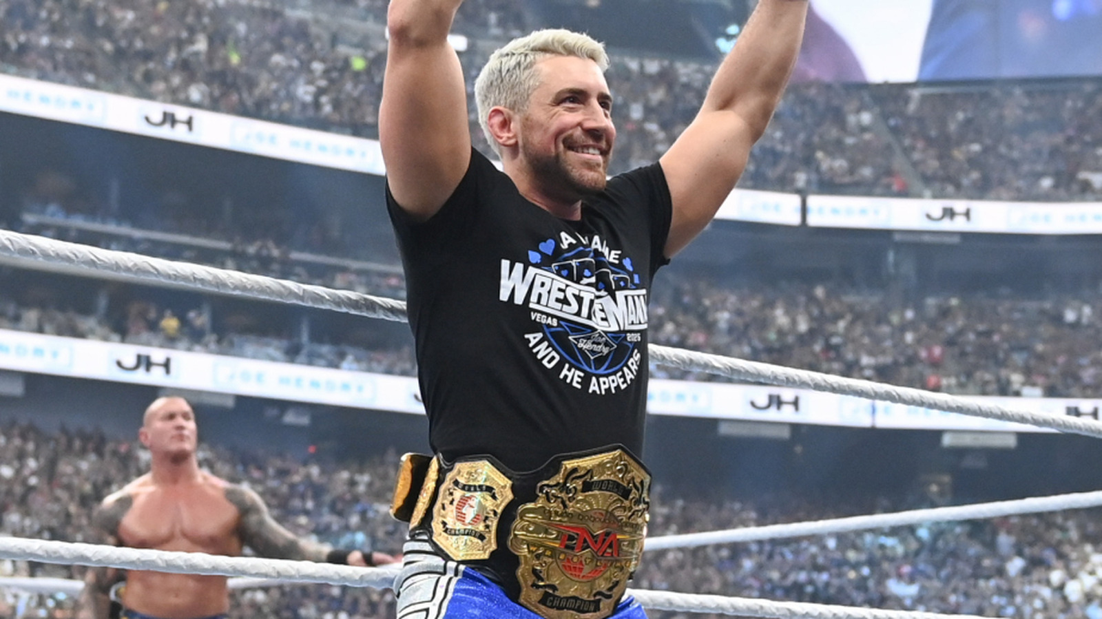 Joe Hendry defiende 'Momento icónico' con Randy Orton en WWE WrestleMania 41