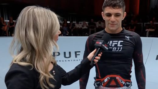 Mira Mikey Musumeci reclamar el título inaugural de UFC BJJ Bantamweight con sumisión de tacón