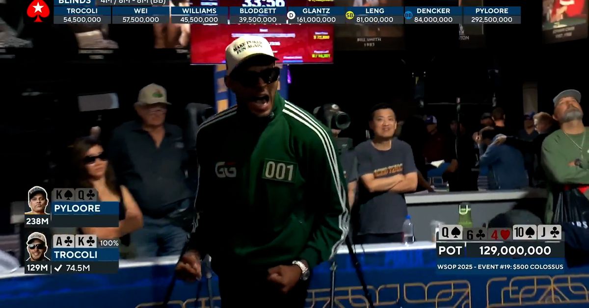 Papas de Trocoli de luchador de UFC $ 122k en el torneo WSOP: "He ganado más dinero en póker que peleando"