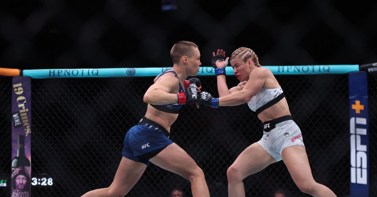 SALARIOS DE UFC ATLANTA: Rose Namajunas lidera a todos los combatientes con un día de pago de $ 500k