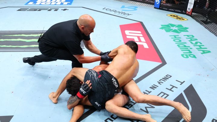 UFC Baku Video: Myktybek Orolbai Sicks Tofiq Musayev's Homecoming, termina con la desagradable sumisión de Kimura