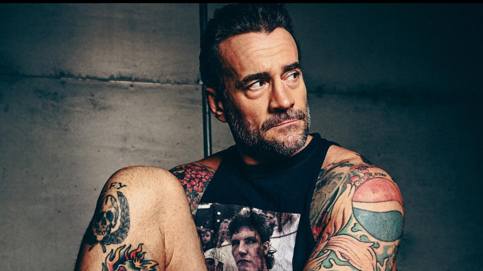 WWE Star CM Punk se abre sobre el primer tatuaje inspirado en la banda