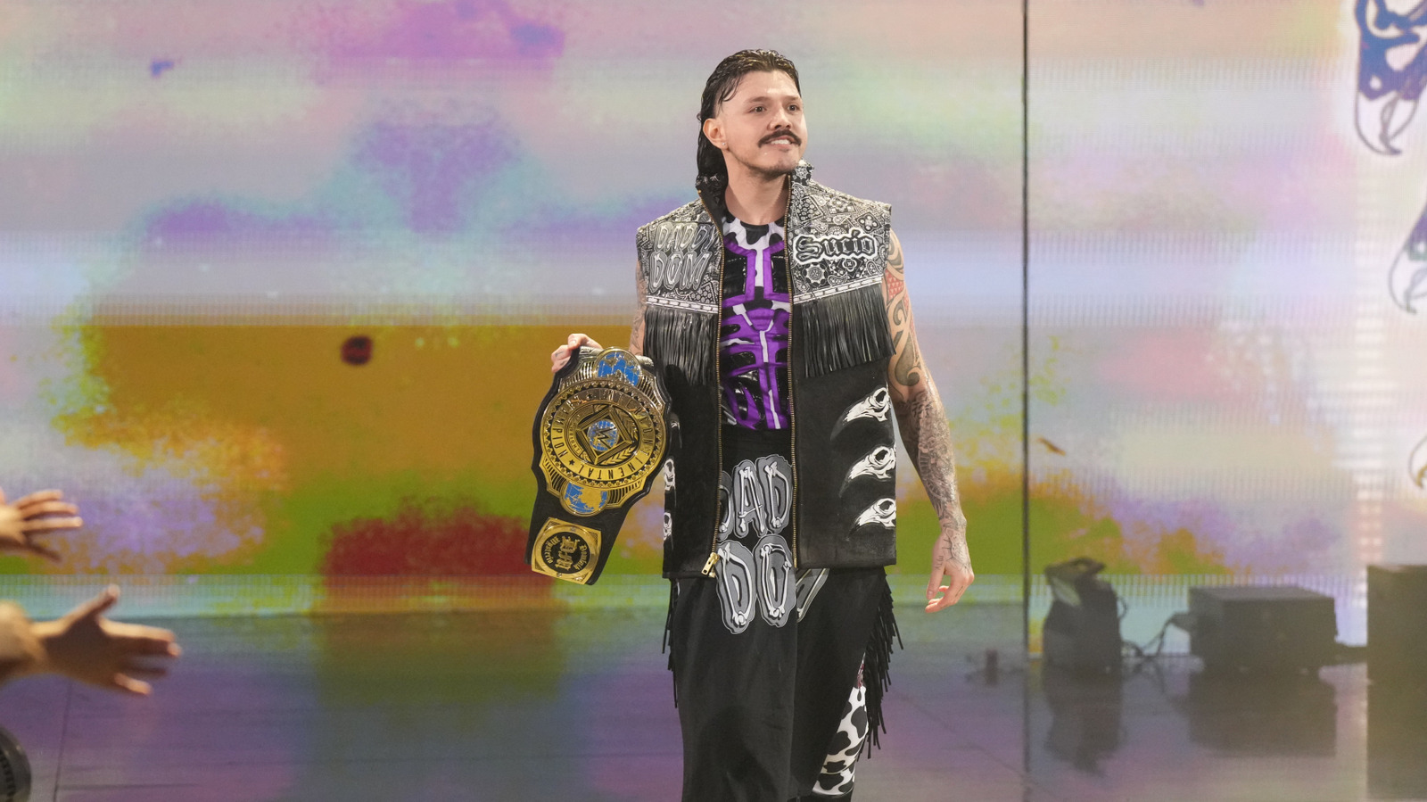 WWE saca el partido por el título de Men's IC de Night of Champions debido a la lesión de Dominik Mysterio