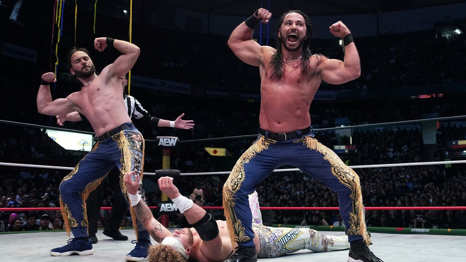 Will Ospreay & Swerve Strickland desafiará a los jóvenes dólares para los títulos de EVP en AEW All in