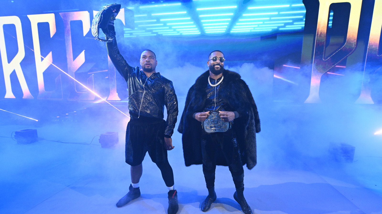 Wyatt Sicks Challenge para los títulos de la etiqueta de la WWE termina temprano debido a la interferencia en Smackdown