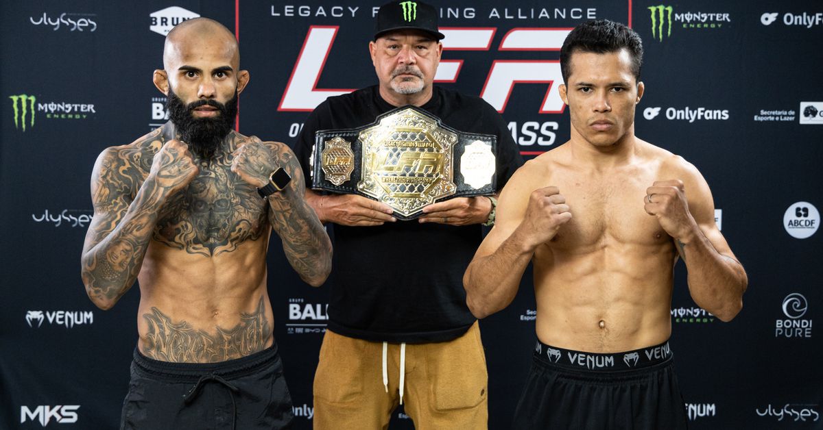 'Voy directamente al UFC': las principales perspectivas Marcos degli, Matheus Severino, ver altas estacas en la pelea por el título de LFA