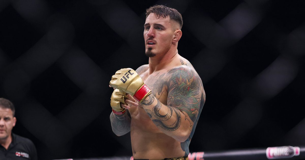 El campeón de UFC, Tom Aspinall, reacciona al aumento de peso viral de Alex Pereira, un posible enfrentamiento de peso pesado