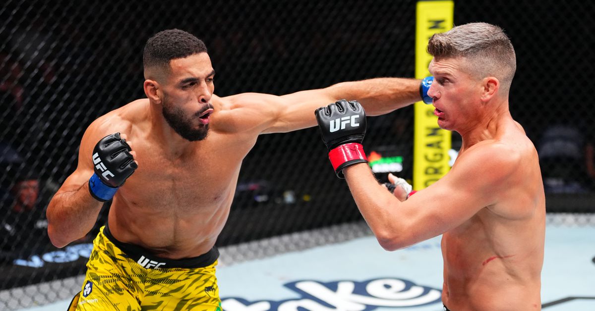 Gabriel Bonfim llama a Colby Covington después de la victoria 'limpia' sobre Stephen Thompson en UFC Nashville