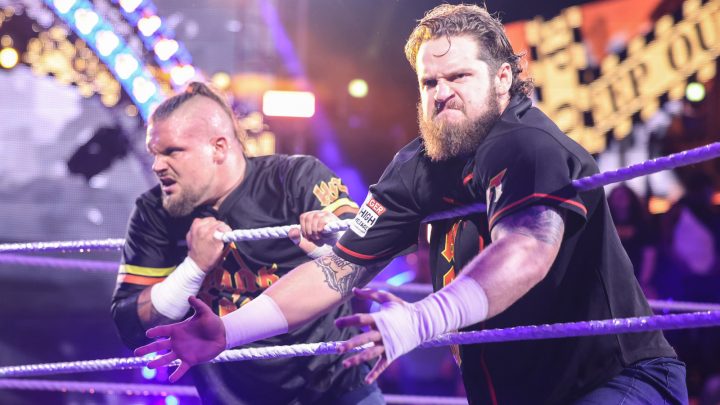Hank & Tank Best The Saculling para retener los títulos de etiquetas de WWE NXT