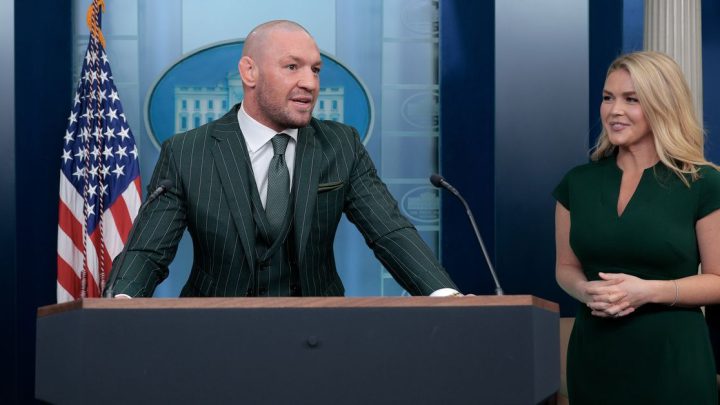 Informe matutino: Daniel Cormier, Chael Sonnen Pregunta UFC Logística de la Casa Blanca, Endor McGregor Participación