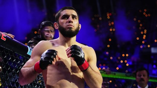 Islam Makhachev reacciona a Ilia Topuria saltándolo en el ranking de UFC, se burla de la próxima pelea