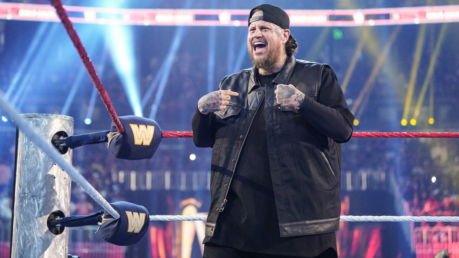 Jelly Roll Detalles Sesión de entrenamiento frente a la pareja del Salón de la Fama de la WWE, estrella ausente