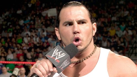 Matt Hardy Detalles WWE Período de poner a las personas y 'ser castigado'
