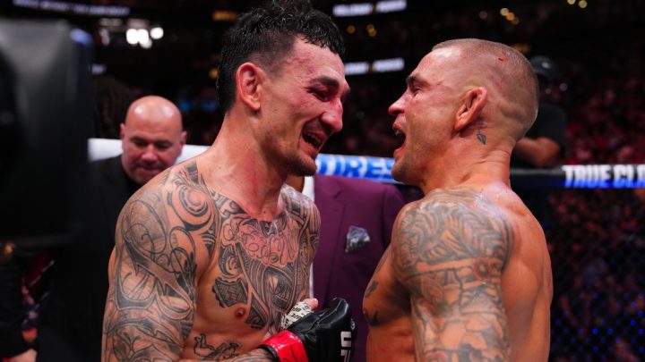 Max Holloway explota a Dana White para UFC 318 Bonus Bnub: "¿Cómo demonios no luchamos por la noche?"