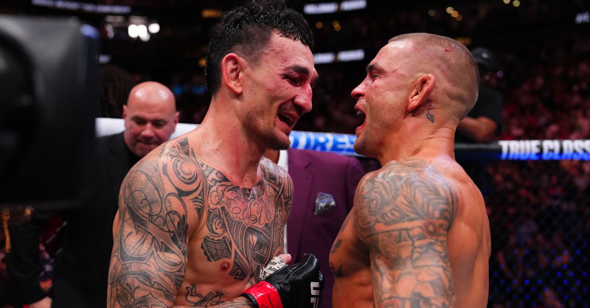 Max Holloway explota a Dana White para UFC 318 Bonus Bnub: "¿Cómo demonios no luchamos por la noche?"