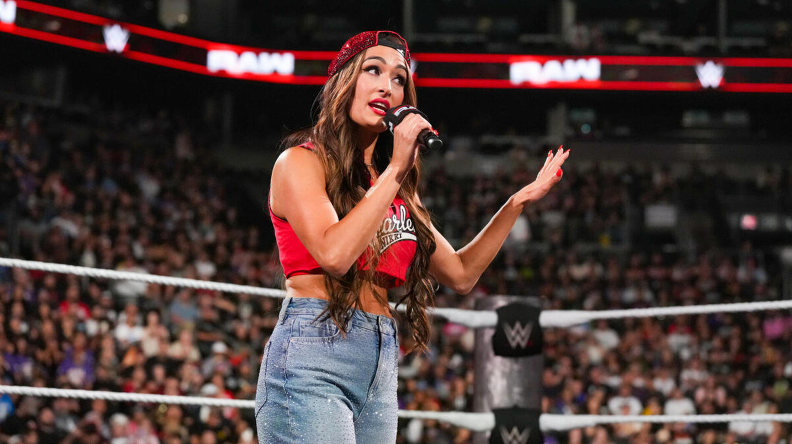 Nikki Bella entra en la WWE Evolution Battle Royal después de que Liv Morgan Lesions descarrile los planes