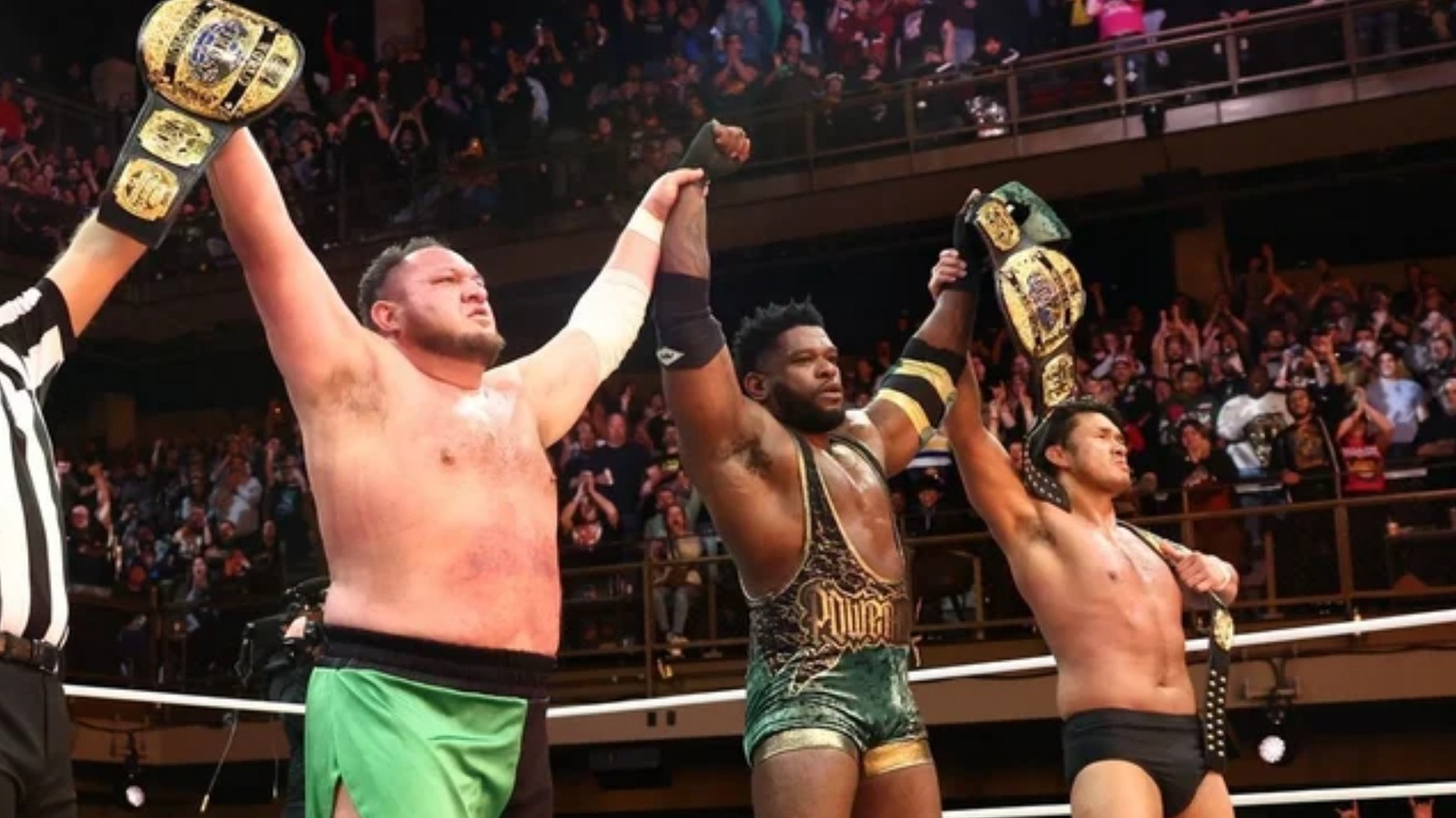 Opps retiene los títulos de AEW World Trios, pero los jinetes de la muerte eliminan a Samoa Joe en absoluto en 2025