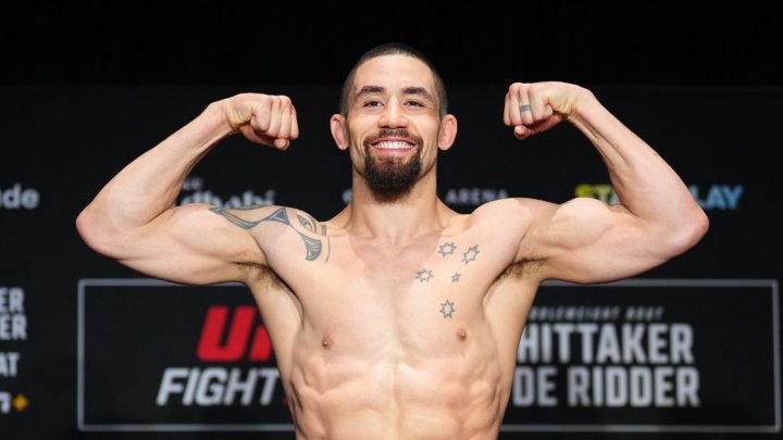 Resultados de pesaje de UFC Abu Dhabi: Robert Whittaker, Reinier de Ridder dio la marca de hacer oficial el evento principal