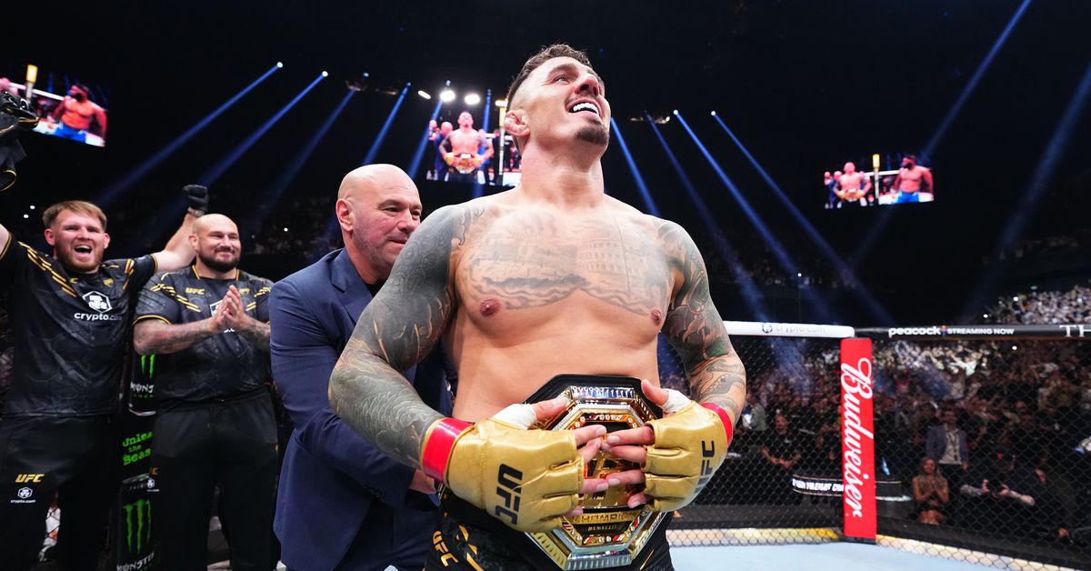 Tom Aspinall defiende el título de peso pesado contra Ciryl Gane en el evento principal de UFC 321