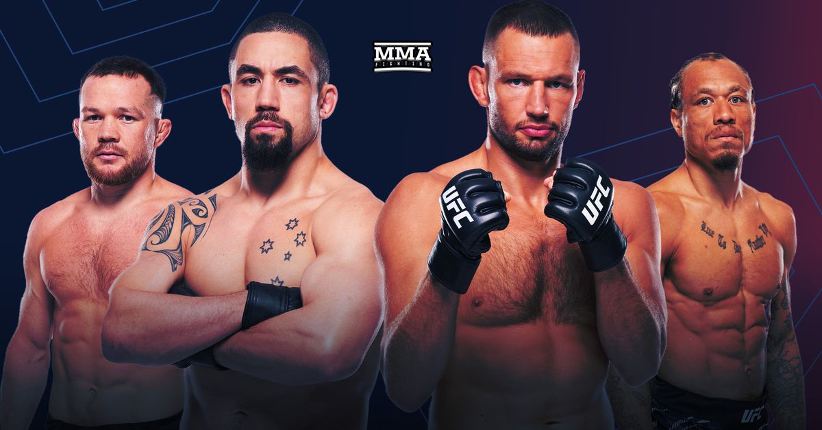 UFC Abu Dhabi Preview Show: ¿Puede Robert Whittaker detener el impulso de Reinier de Ridder?