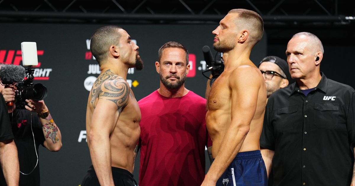 UFC Abu Dhabi Resultados: Whittaker vs. de Ridder