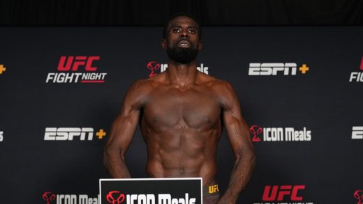 UFC Nashville Resultados de pesaje: 1 Fighter pierde peso, set de eventos principales