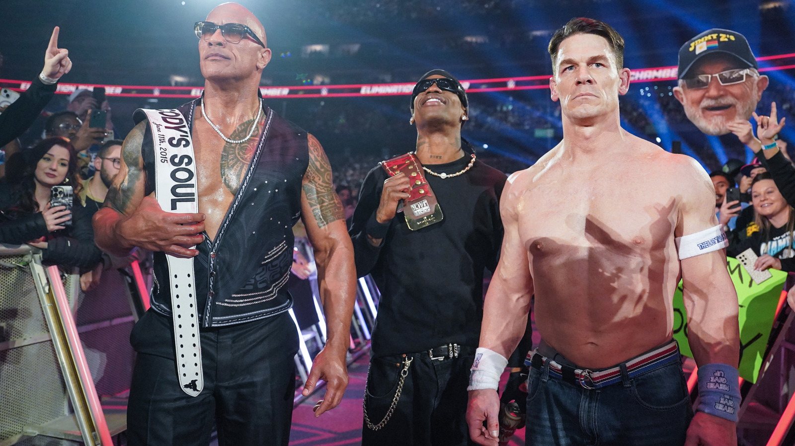 Angle de la WWE planeado pagando The Rock & Travis Scott 'se desmoronó'