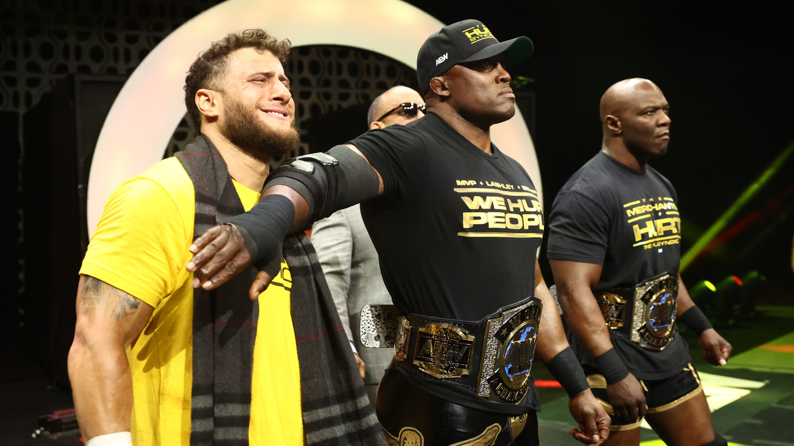 Bobby Lashley de AEW aclara la posición en MJF en el sindicato Hurt