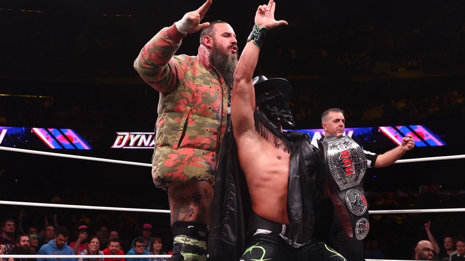 Brodido Pin FTR para capturar títulos de etiquetas AEW en un partido de no eliminación en la puerta prohibida