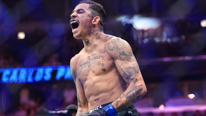 Carlos Prates reacciona a la página de Michael 'Venom' como voluntario para luchar contra él en UFC Río