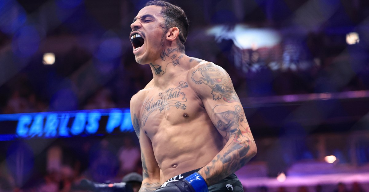 Carlos Prates reacciona a la página de Michael 'Venom' como voluntario para luchar contra él en UFC Río