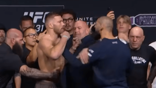Dricus du Plessis y Khamzat Chimaev se vuelven físicos al enfrentamiento final antes de UFC 319