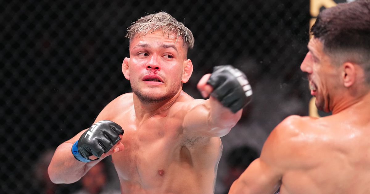 Elves Brener le prometió a su madre que no lloraría después de UFC Vegas 108