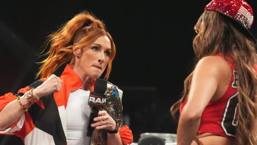Eric Bischoff está en desacuerdo con esta línea de la promoción WWE Raw de Becky Lynch