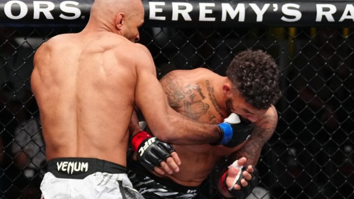 Eryk Anders sufre un corte desagradable en la derrota nocaut ante Christian Leroy Duncan en UFC Vegas 109