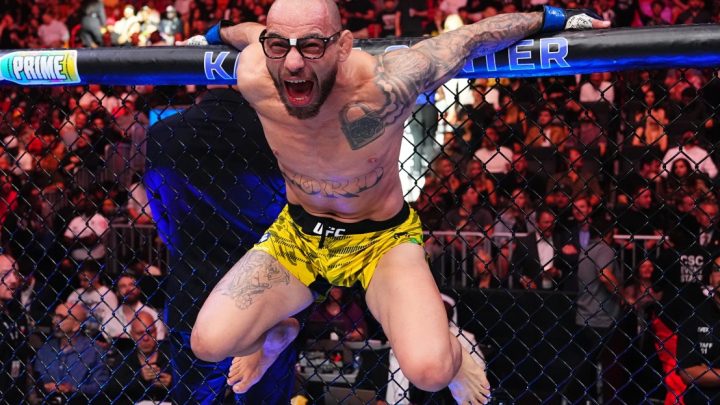 Jean Silva emocionado de jugar con las emociones de Diego Lopes durante la Semana de la Pelea de Nocche UFC antes de "golpearlo"