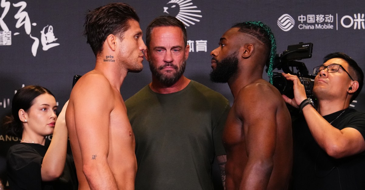 Resultados de pesaje de UFC Shanghai: Brian Ortega vs. Aljamain Sterling cambió a una pelea de peso atrapado